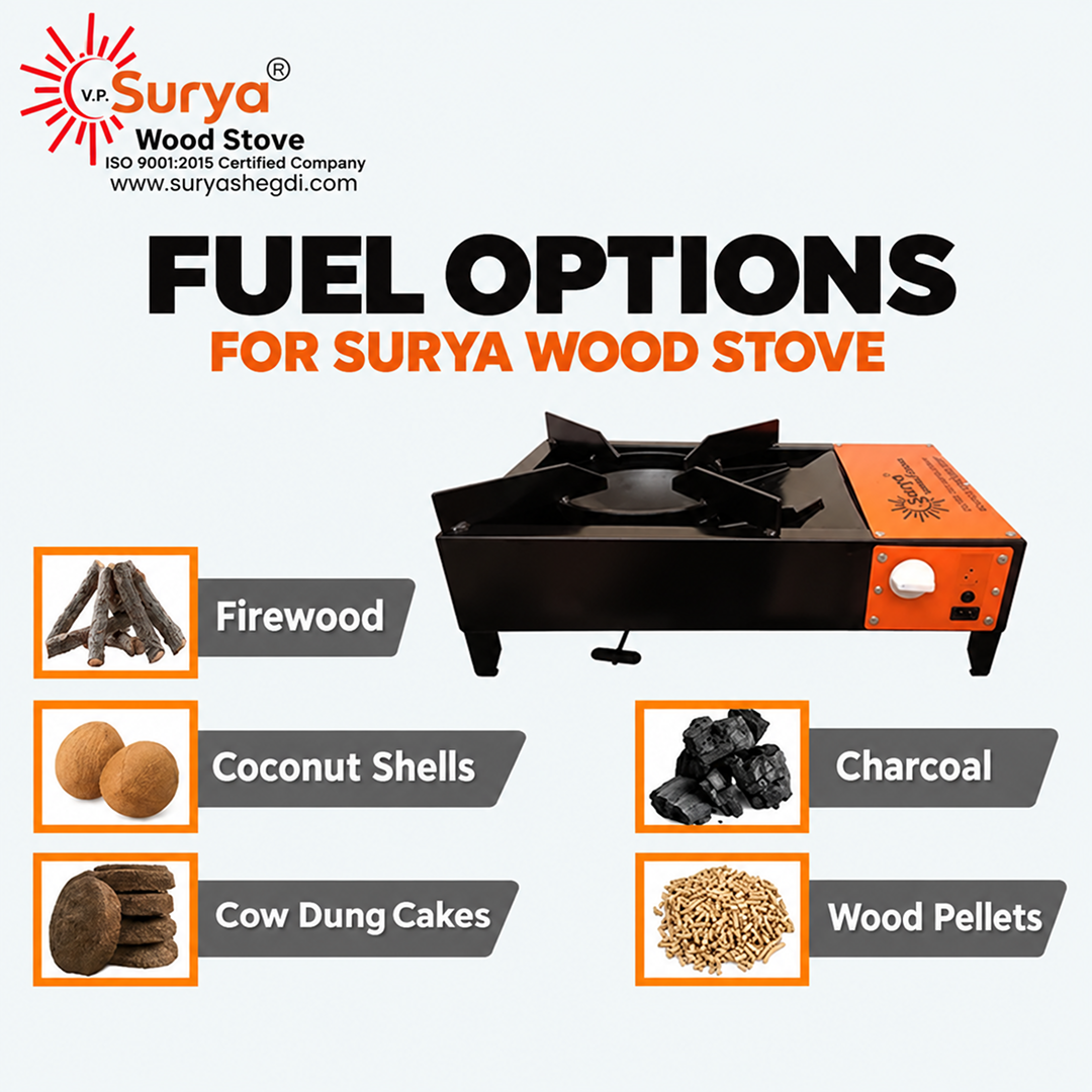 Surya Compact Wood Stove - Image 7
