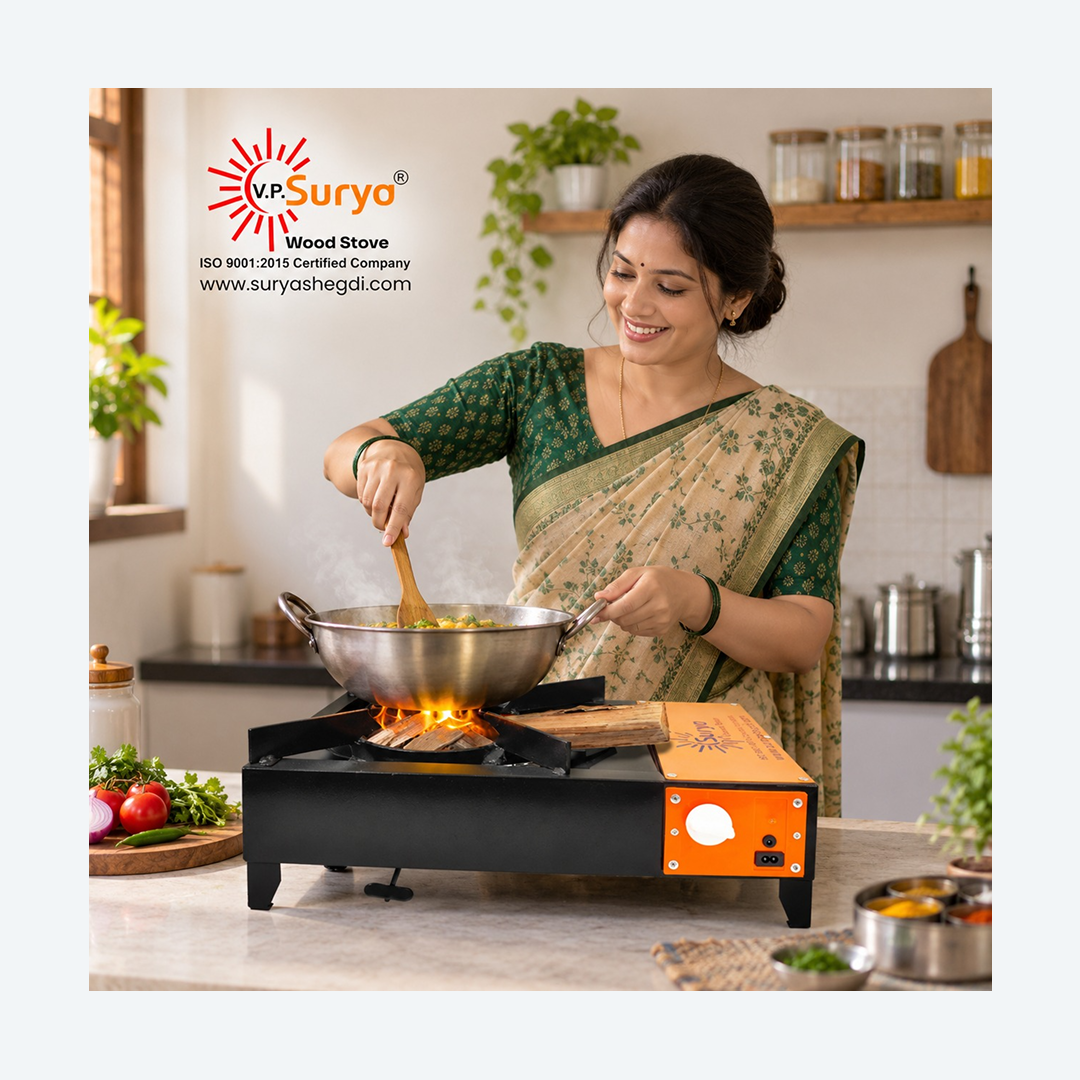 Surya Compact Wood Stove - Image 2